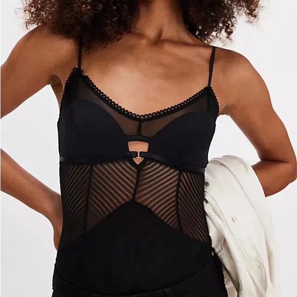 Intimately Free People Sheer Thong Bodysuit - Picture 6 of 10